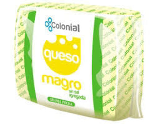 Imagen de QUESO MAGRO SIN SAL COLONIAL FRACCION KG
