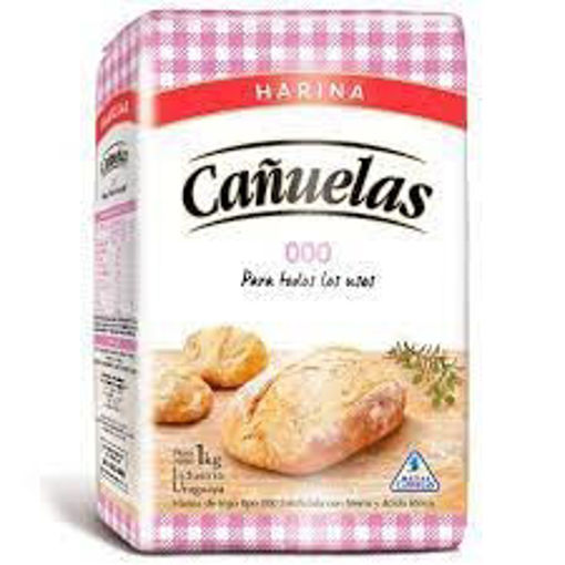 Imagen de HARINA CAÑUELAS 000 1KG (12 UNI)
