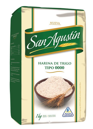 Imagen de HARINA SAN AGUSTIN 0000 1 KG (12 UNI)