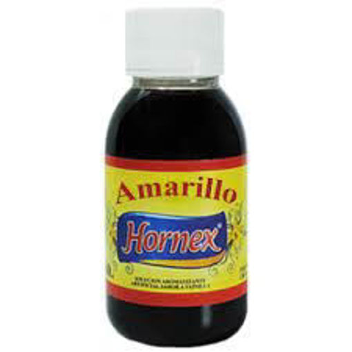 Imagen de COLOR AMARILLO HORNEX FRACO 60 ML (12 UNI)