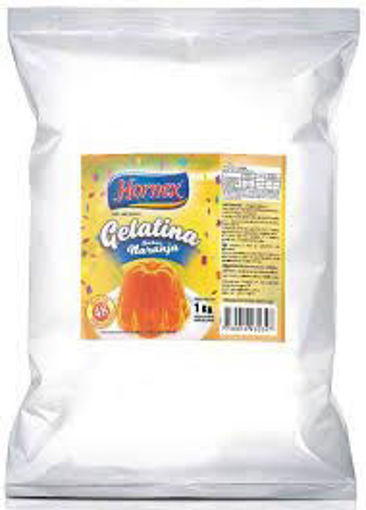 Imagen de GELATINA HORNEX NARANJA 1 KG (16 UNI)
