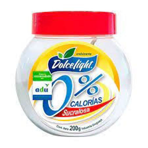 Imagen de ENDULZANTE SUCRALOSA DOLCELIGTH POTE 200 GR (12 UNI)