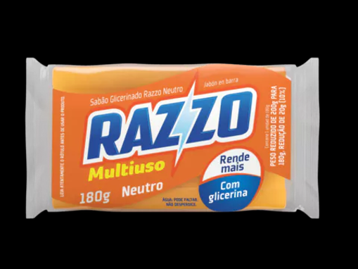 Imagen de JABON EN BARRA RAZZO NARANJA 180GR (60 UNI)