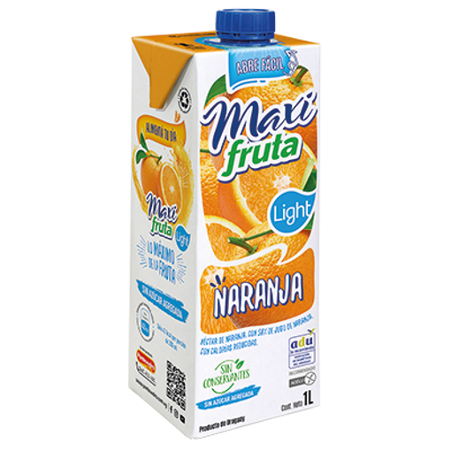 Imagen de JUGO NARANJA LIGHT MAXI FRUTA 1L (12 UNI)