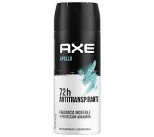 Imagen de DESODORANTE AXE ANTITRASPIRANTE APOLO 152ML (12 UNI)