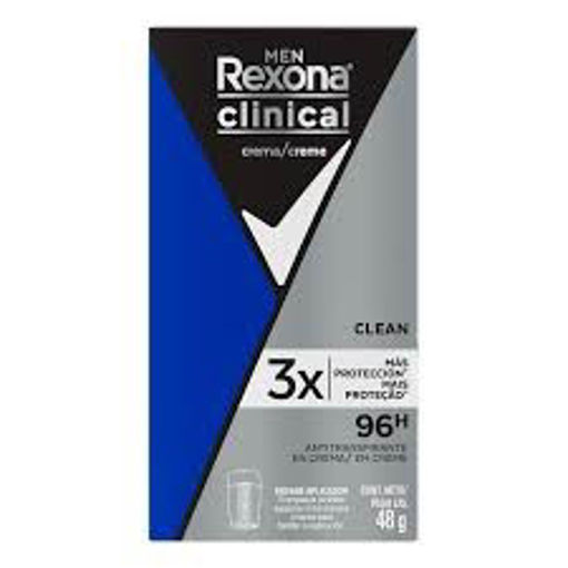 Imagen de DESODORANTE REXONA CLINICAL CLEAN HOMBRE 58 GR (12 UNI)